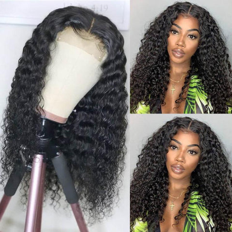 “Gracelyn” Deep Wave Lace Closure Wig