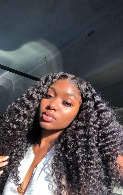 "Ari" Deep Wave Lace Frontal Wig