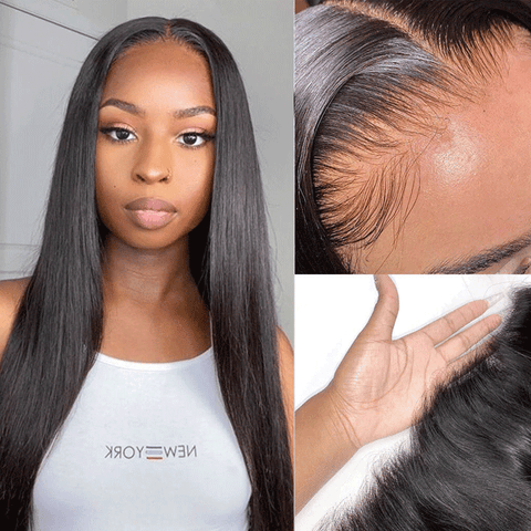 VIP Deal - Peruvian Straight Frontal Wig - BEST SELLER