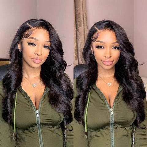 Brazilian Body Wave Lace Frontal Wig (Includes FREE Gift)